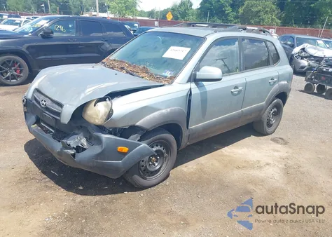 2006 Hyundai Tucson Gls/Limited из США, поврежденный, VIN KM8JN12D66U359815